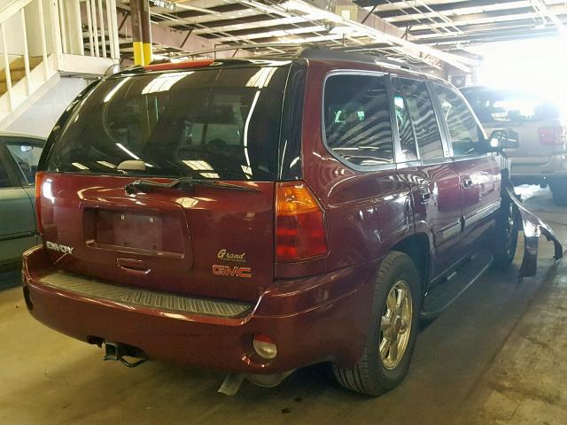 1GKDT13S322211247 - 2002 GMC ENVOY BURGUNDY photo 4