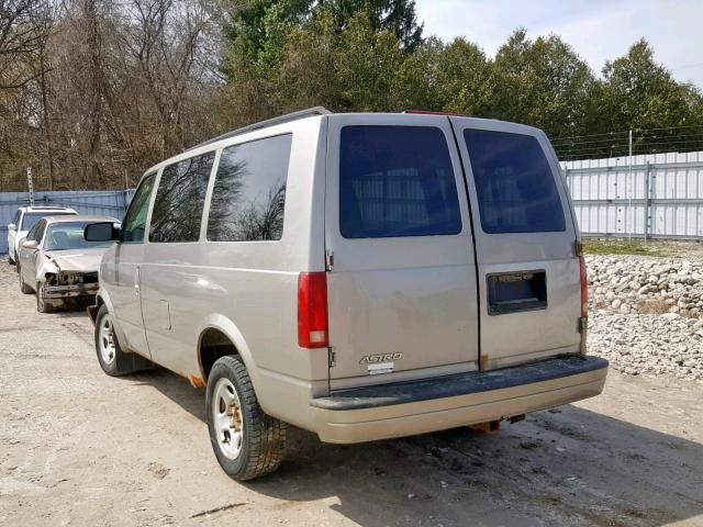 1GNDM19X64B103615 - 2004 CHEVROLET ASTRO GRAY photo 3