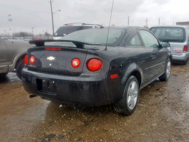 1G1AL18F887198770 - 2008 CHEVROLET COBALT LT BLACK photo 4