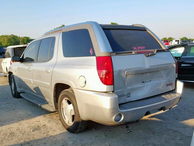 1GKET12P246182241 - 2004 GMC ENVOY XUV SILVER photo 3