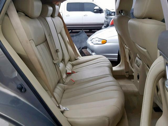 JNRAS18W59M154304 - 2009 INFINITI FX35 GRAY photo 6