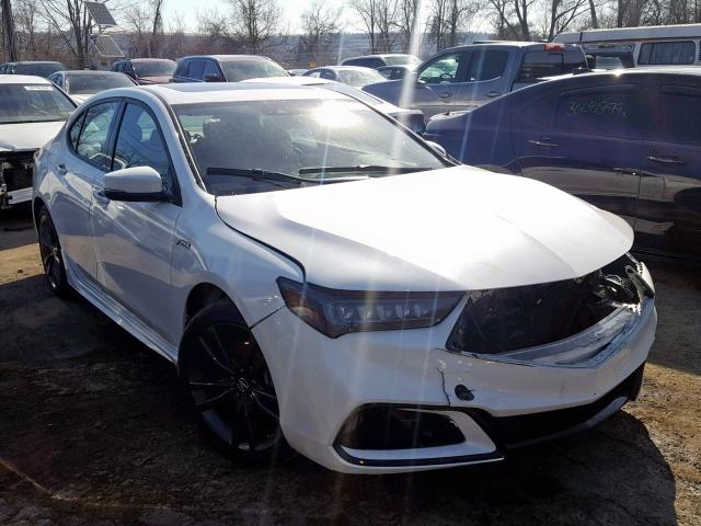 19UUB3F65JA001358 - 2018 ACURA TLX TECH+A თეთრი ფოტო 1