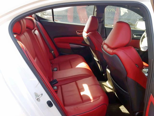 19UUB3F65JA001358 - 2018 ACURA TLX TECH+A თეთრი ფოტო 6