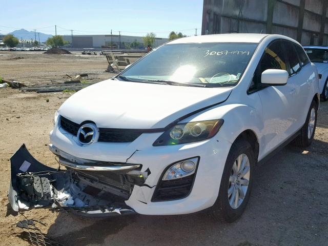 JM3ER2A50B0406100 - 2011 MAZDA CX-7 WHITE photo 2