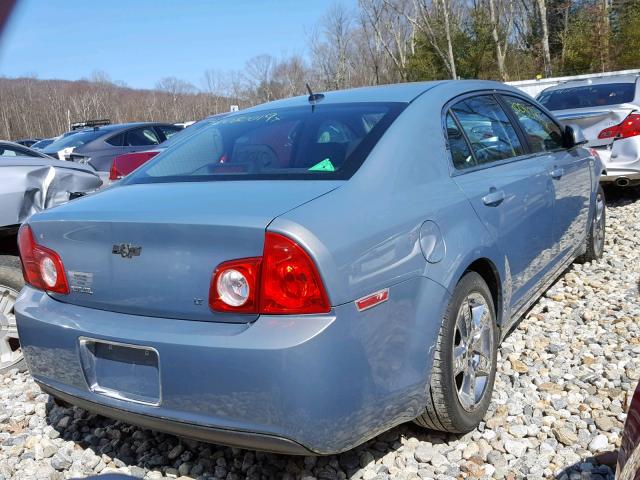 1G1ZH57B684241370 - 2008 CHEVROLET MALIBU 1LT GRAY photo 4
