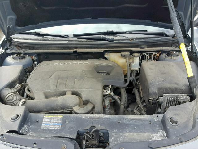 1G1ZH57B684241370 - 2008 CHEVROLET MALIBU 1LT GRAY photo 7