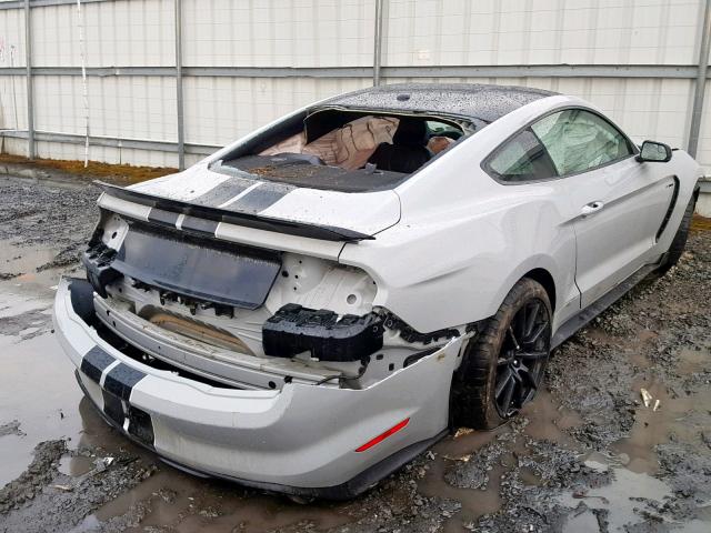 1FA6P8JZ4H5523043 - 2017 FORD MUSTANG SH GRAY photo 4