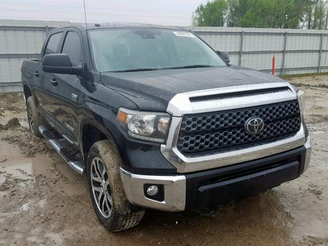 5TFDW5F13JX699338 - 2018 TOYOTA TUNDRA CRE BLACK photo 1