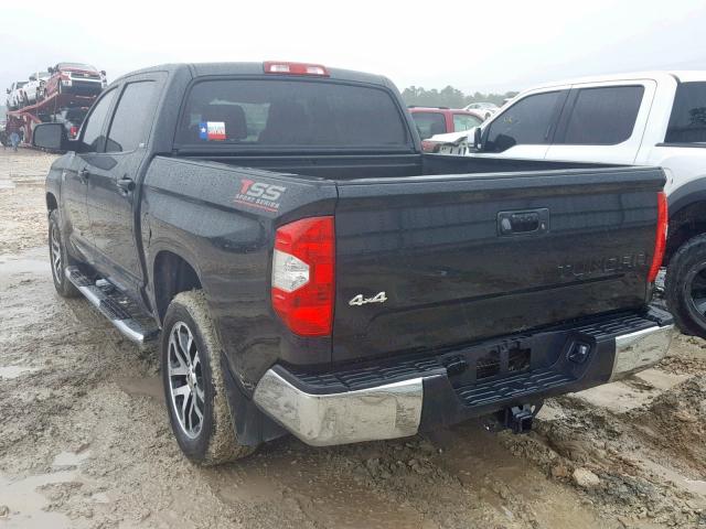 5TFDW5F13JX699338 - 2018 TOYOTA TUNDRA CRE BLACK photo 3