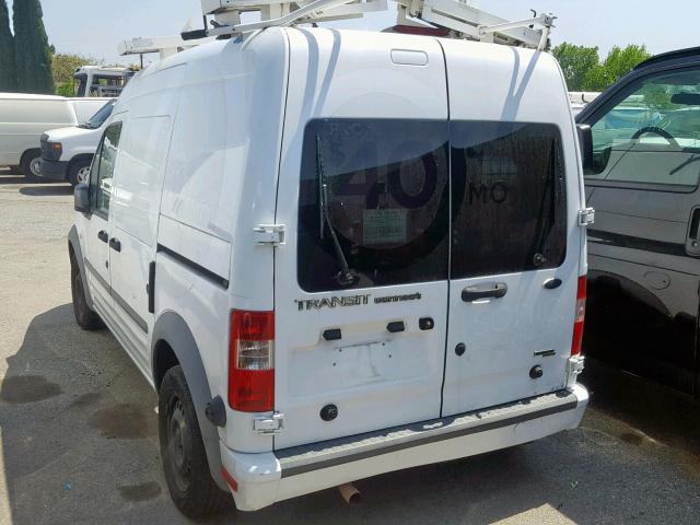 NM0LS7DN7BT069644 - 2011 FORD TRANSIT CO WHITE photo 3