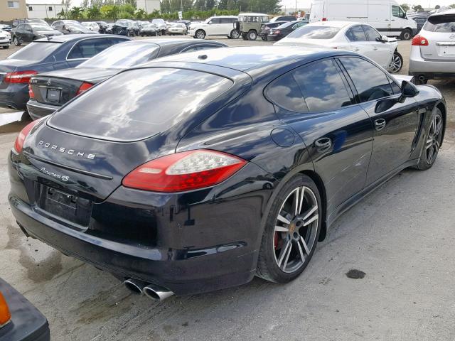 WP0AB2A72CL060368 - 2012 PORSCHE PANAMERA S BLACK photo 4