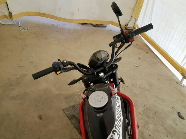 L2BB8ACG6JB000214 - 2018 BAOT MOTORCYCLE RED photo 5