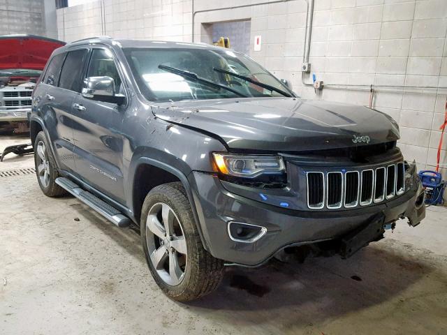 1C4RJFBG4EC519009 - 2014 JEEP GRAND CHER GRAY photo 1