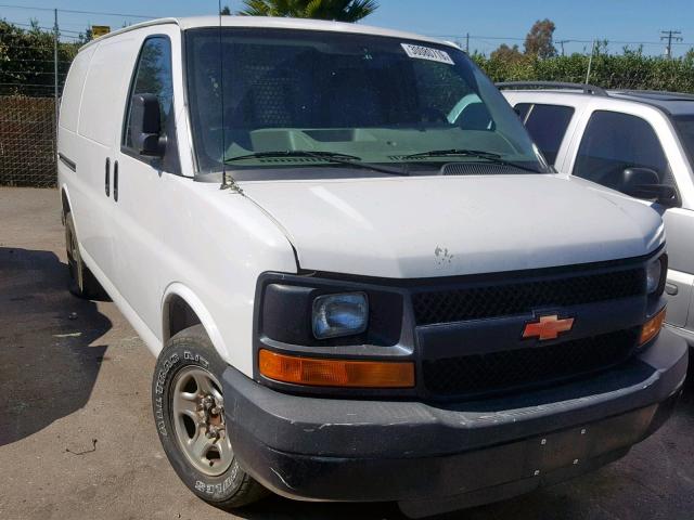 1GCSGAFX2C1123280 - 2012 CHEVROLET EXPRESS G1 WHITE photo 1