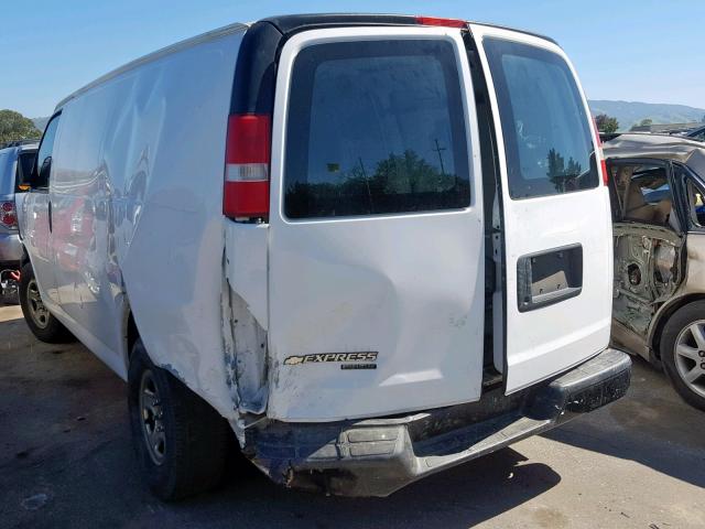 1GCSGAFX2C1123280 - 2012 CHEVROLET EXPRESS G1 WHITE photo 3