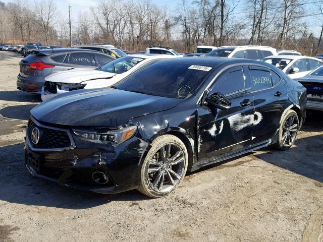 19UUB2F67JA002568 - 2018 ACURA TLX TECH+A BLACK photo 2