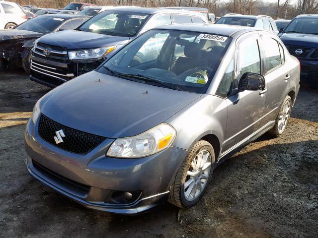 JS2YC414585101414 - 2008 SUZUKI SX4 GRAY photo 2