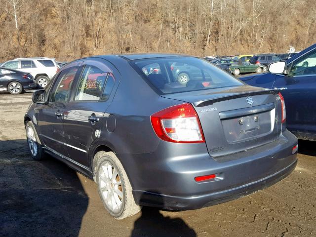 JS2YC414585101414 - 2008 SUZUKI SX4 GRAY photo 3