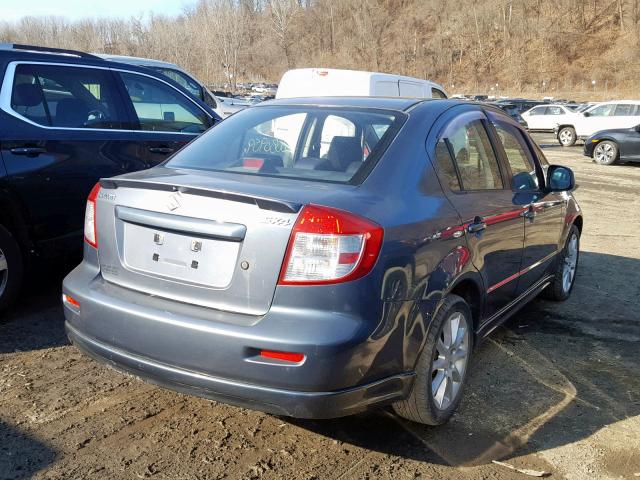 JS2YC414585101414 - 2008 SUZUKI SX4 GRAY photo 4