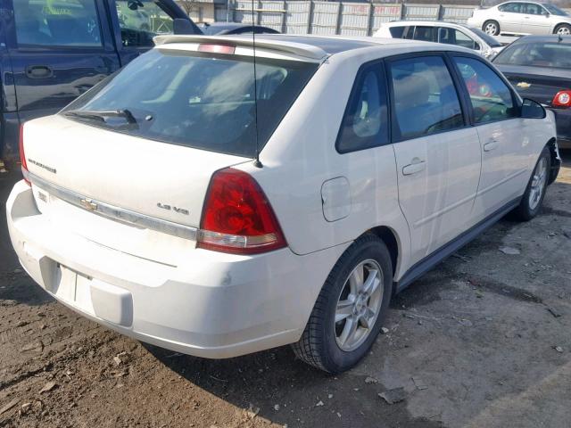 1G1ZT628X5F214737 - 2005 CHEVROLET MALIBU MAX 白色 照片 4