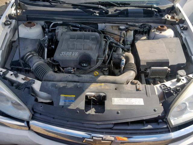 1G1ZT628X5F214737 - 2005 CHEVROLET MALIBU MAX 白色 照片 7