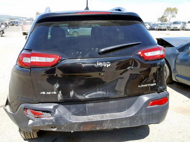 1C4PJMDB2GW357492 - 2016 JEEP CHEROKEE L BLACK photo 9