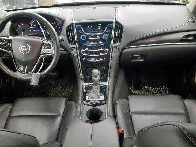 1G6AA5RA9D0135108 - 2013 CADILLAC ATS BLACK photo 9