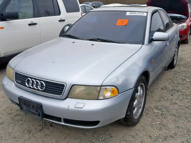 WAUED68D8WA002261 - 1998 AUDI A4 2.8 QUA SILVER photo 2