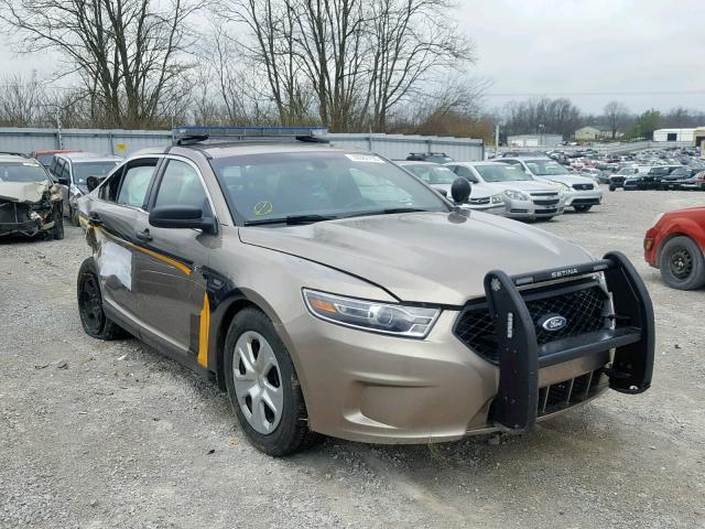 1FAHP2MK0GG123441 - 2016 FORD TAURUS POL GRAY photo 1