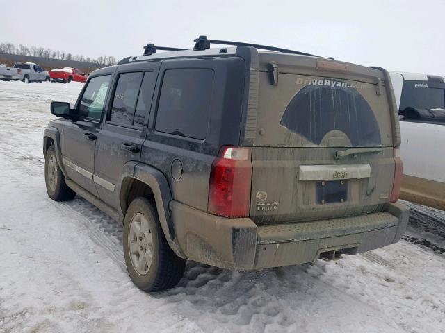 1J8HG58P77C595816 - 2007 JEEP COMMANDER 黑色 照片 3