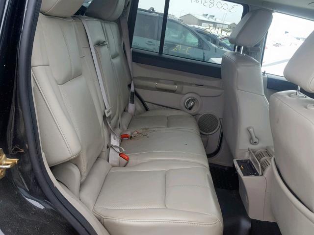 1J8HG58P77C595816 - 2007 JEEP COMMANDER 黑色 照片 6