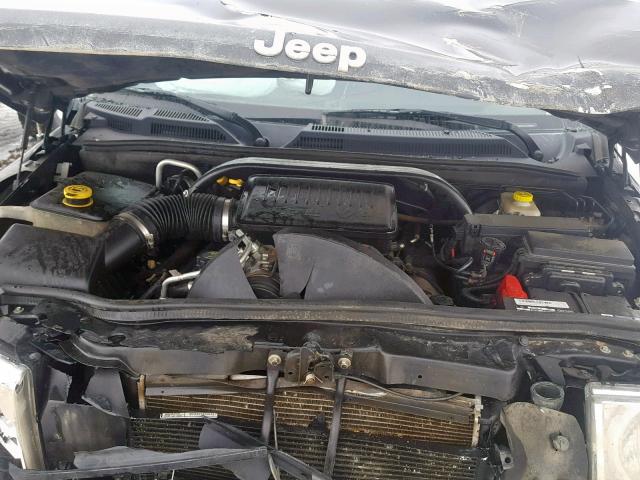 1J8HG58P77C595816 - 2007 JEEP COMMANDER 黑色 照片 7