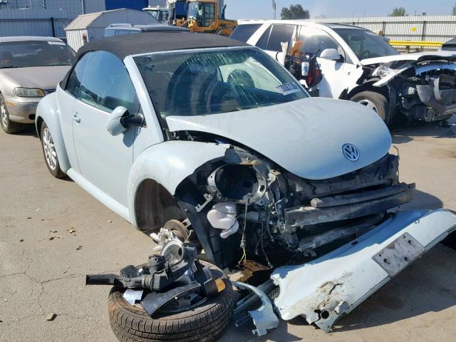3VWCM21Y94M309015 - 2004 VOLKSWAGEN NEW BEETLE ლურჯი ფოტო 1