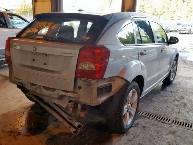 1B3CB3HA5AD604354 - 2010 DODGE CALIBER MA SILVER photo 4