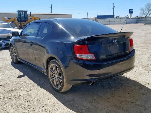 JTKJF5C71D3057751 - 2013 TOYOTA SCION TC შავი ფოტო 3