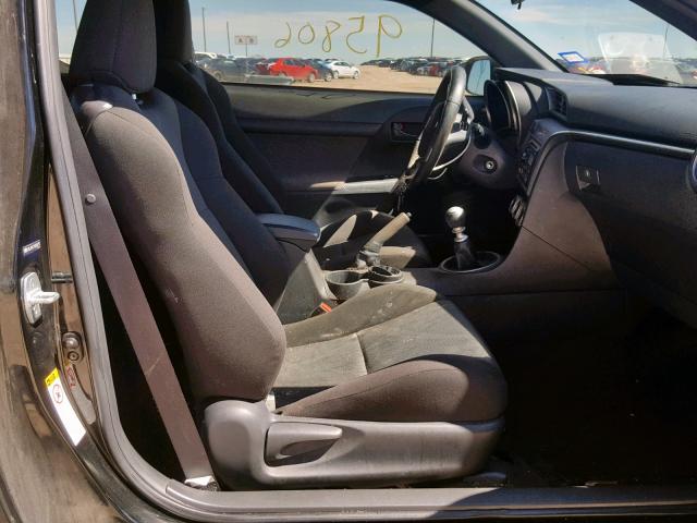 JTKJF5C71D3057751 - 2013 TOYOTA SCION TC შავი ფოტო 5