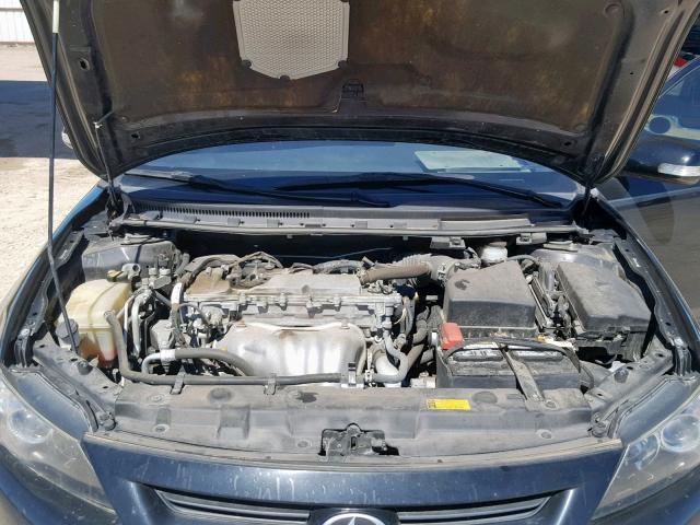 JTKJF5C71D3057751 - 2013 TOYOTA SCION TC შავი ფოტო 7