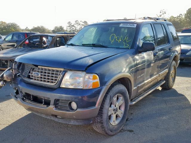 1FMZU64K94ZA13594 - 2004 FORD EXPLORER E BLUE photo 2