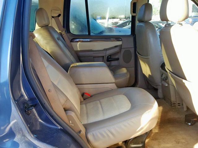 1FMZU64K94ZA13594 - 2004 FORD EXPLORER E BLUE photo 6