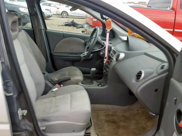 1G8AJ55F36Z200297 - 2006 SATURN ION LEVEL SILVER photo 5