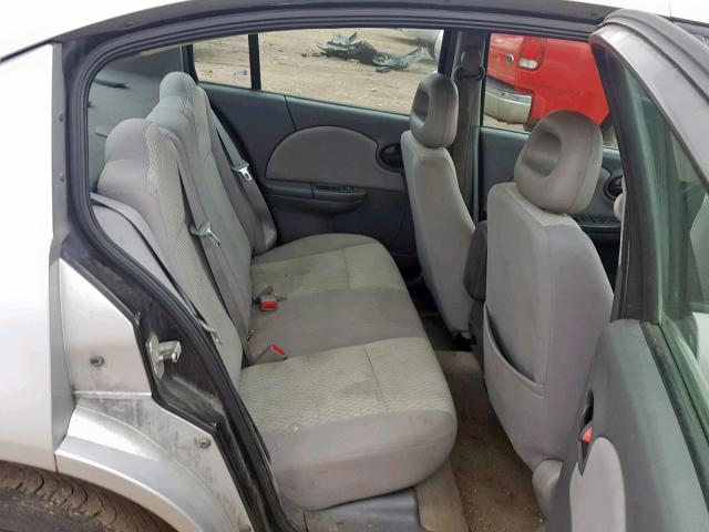 1G8AJ55F36Z200297 - 2006 SATURN ION LEVEL SILVER photo 6