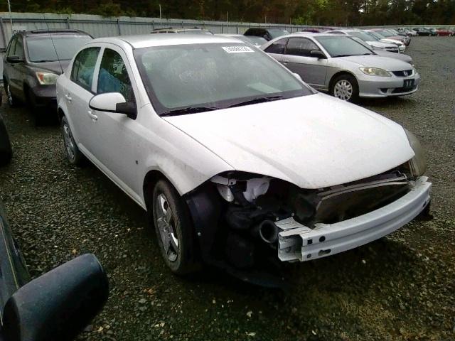 1G1AL58FX87320830 - 2008 CHEVROLET COBALT LT WHITE photo 1