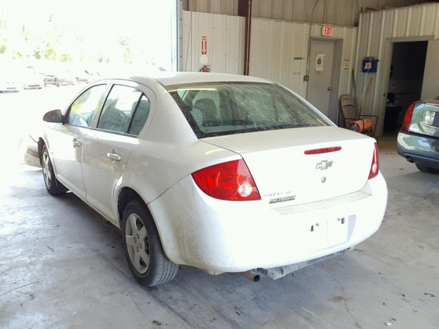 1G1AL58FX87320830 - 2008 CHEVROLET COBALT LT WHITE photo 3