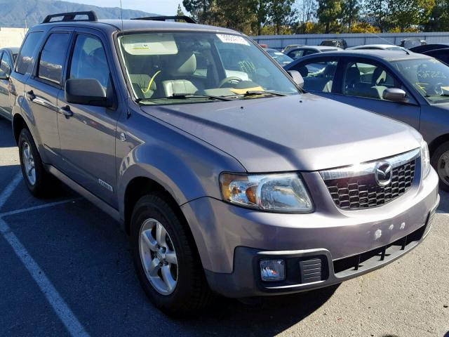 4F2CZ49H28KM12939 - 2008 MAZDA TRIBUTE HY GRAY photo 1