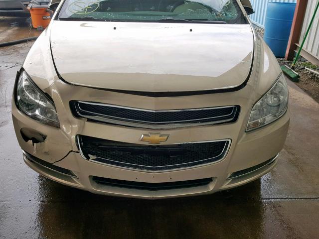 1G1ZC5EB0AF152681 - 2010 CHEVROLET MALIBU 1LT თაფლისფერი ფოტო 9