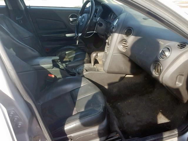2G2WC58C381132946 - 2008 PONTIAC GRAND PRIX SILVER photo 5
