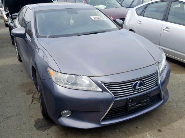 JTHBW1GG9D2007974 - 2013 LEXUS ES 300H GRAY photo 1