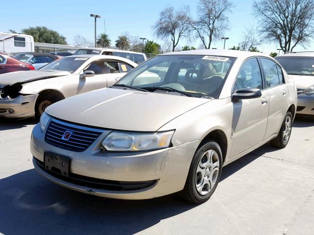 1G8AJ52F45Z167510 - 2005 SATURN ION LEVEL GOLD photo 2