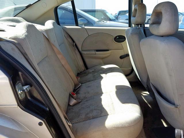 1G8AJ52F45Z167510 - 2005 SATURN ION LEVEL GOLD photo 6