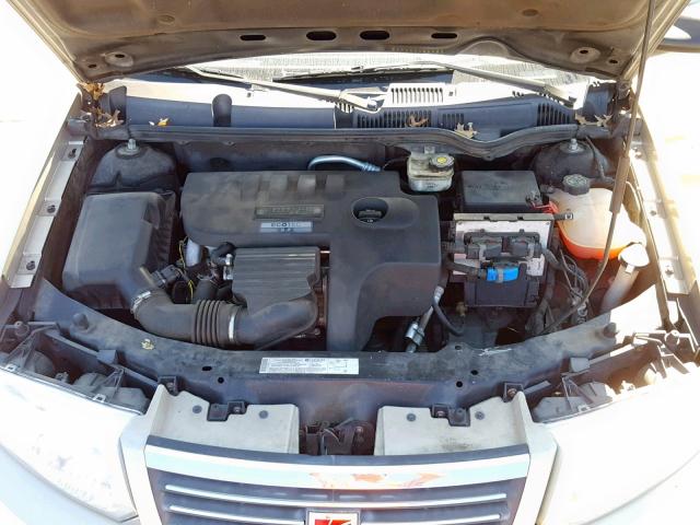 1G8AJ52F45Z167510 - 2005 SATURN ION LEVEL GOLD photo 7